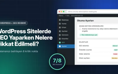 WordPress Sitelerde SEO Yaparken Nelere Dikkat Edilmeli?